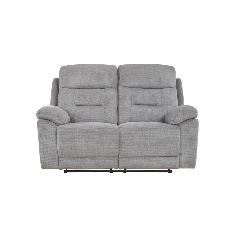 Causeuse double inclinable, Pewter
