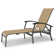 Askar Outdoor Rust-Resistant Metal Chaise Lounge