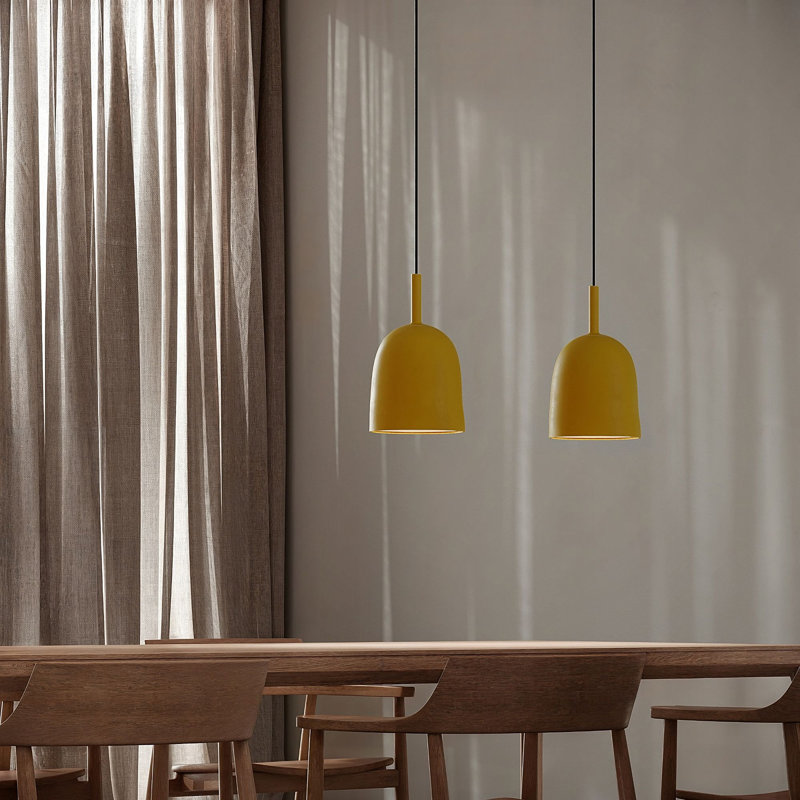 Vessel Pendant Light, Sunrise, 21.5'' H x 9'' W x 9'' D, Black