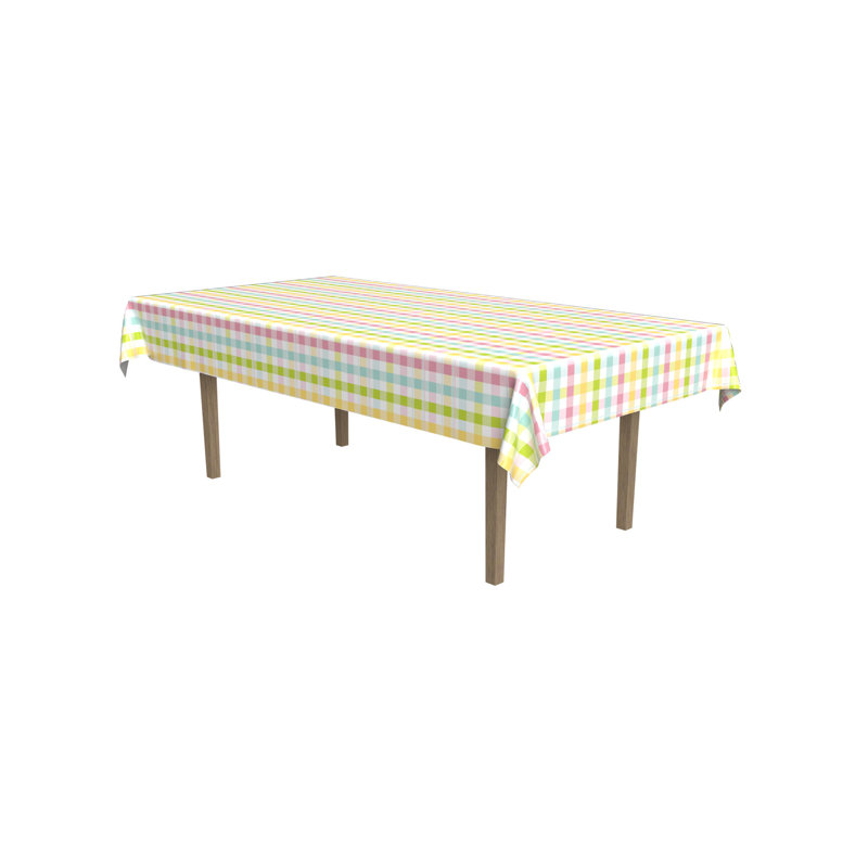 Nappe en papier écossais