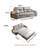 86.61"Modern Cat Paw Leather Sofa Bed-692057011