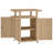 Solid Wood Kitchen Cart