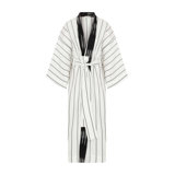 Classic Kutnia Black White Kimono