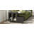 Mobile End Table With Lockable Wheels, Cream Style Side Table With Storage Drawer, 11.8Inch Narrow Nightstand With Multi-Layer Storage-483668040