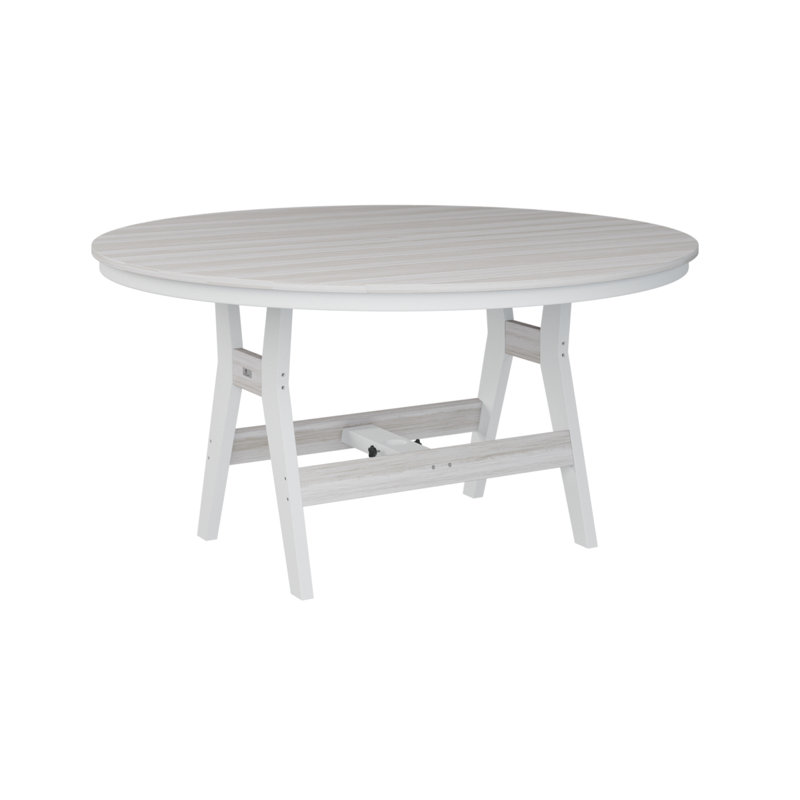 Table de bar berlinoise Berlin, Coquillage, H 38,87 po x l 60 po x P 60 po