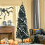 Arbre de Noël crayon, arbre de Noël artificiel non éclairé-1133937320