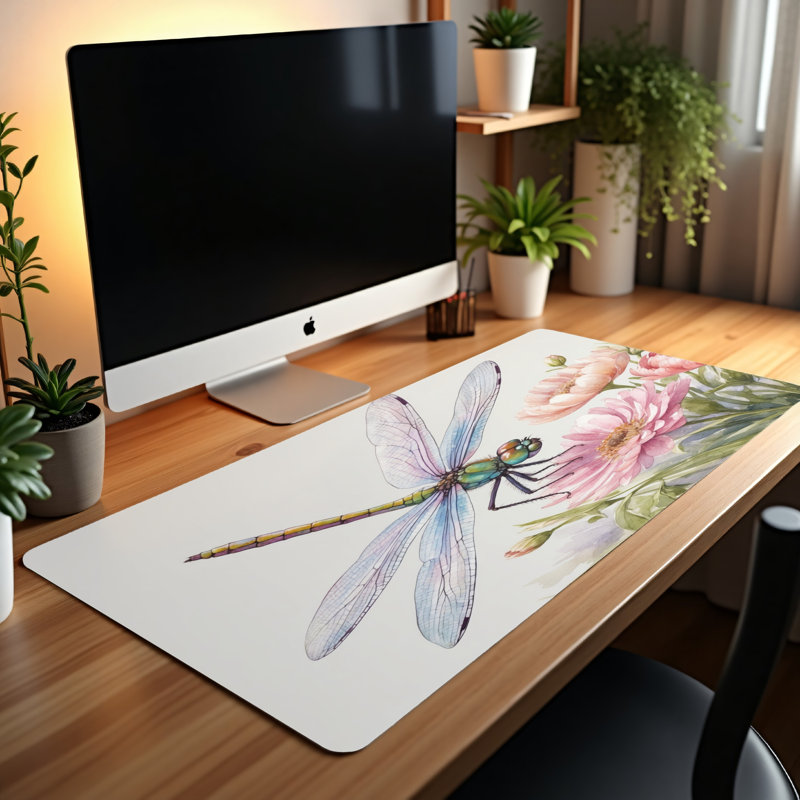 Polyester Desk Pad, 23.6x13.8
