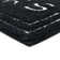 Ghobad Hers Bordered Polyester Machine Washable Bath Rug