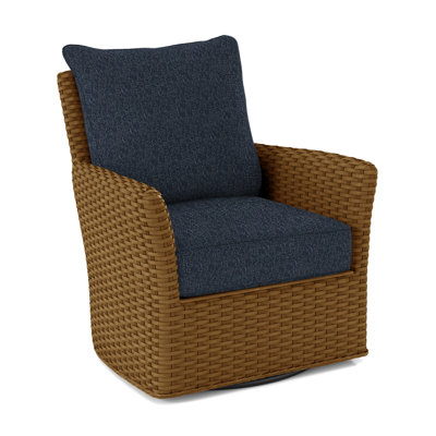 Fauteuil pivotant en polyester de 28 po de largeur Lanai