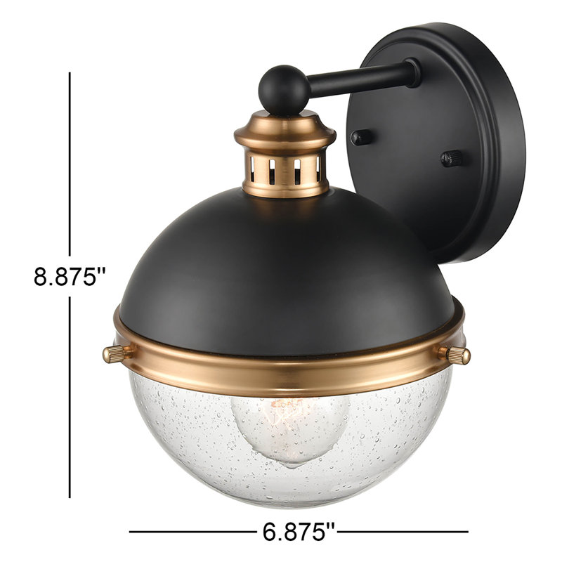 Steel Armed Sconce