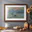 Sunrise By Monet, reproduction d'art encadrée-462210315-462210326