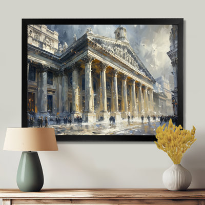 Gris et blanc, architectures Marvel Banks - Banks, art mural