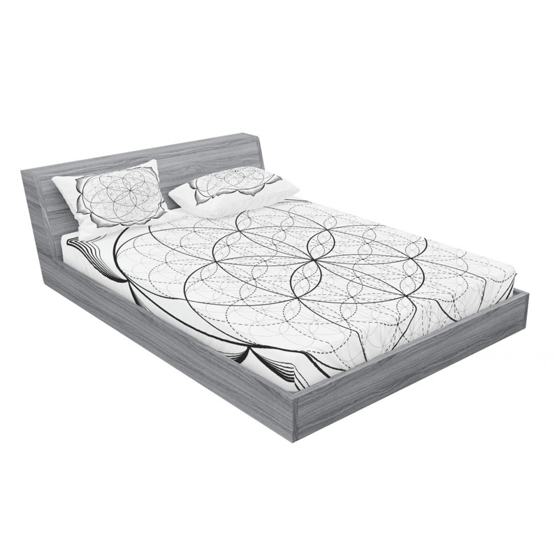 Microfiber Sheet Set, Full Sheet Set with Fitted Sheet