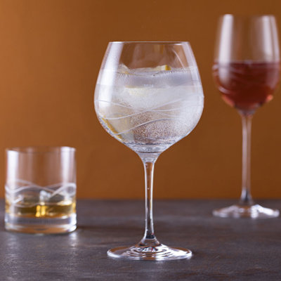 Dartington Crystal Twilight 61ml Gin Balloon Glass Set