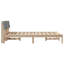 Solid Wood Bed Frame-436220296