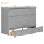 Lit escamotable avec grands tiroirs et port USB-569487453