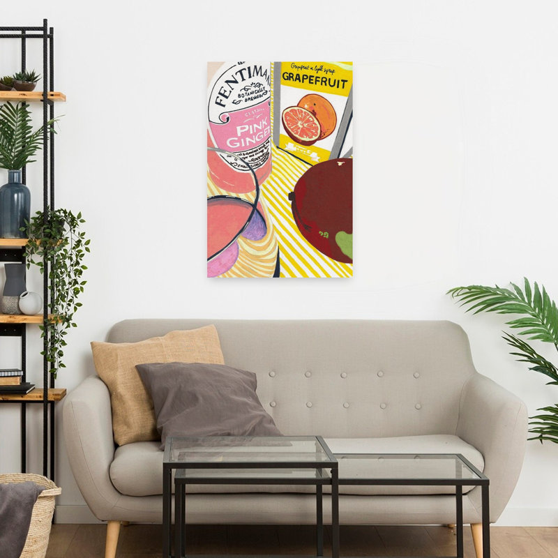 Art contemporain contemporain, H 24 po x l 16 po