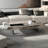 Modern simple marble coffee table-109524654