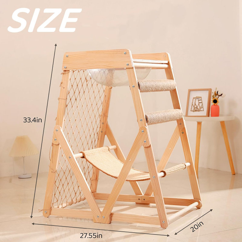 Space Capsule Cat Tree Tower