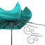 Parasol de patio inclinable 10 pi résistant aux rayons UV-1458297999