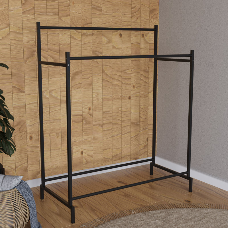 Vitiello 103cm Closet System, Black