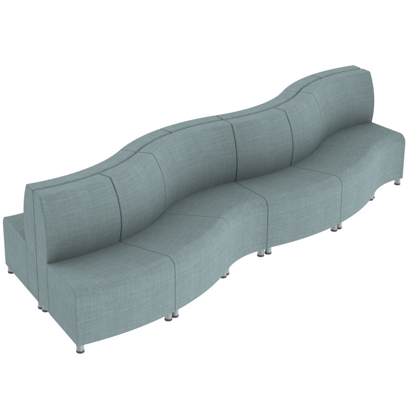 Ensemble de 12 chaises Pro Crest Connect, Bleu ciel