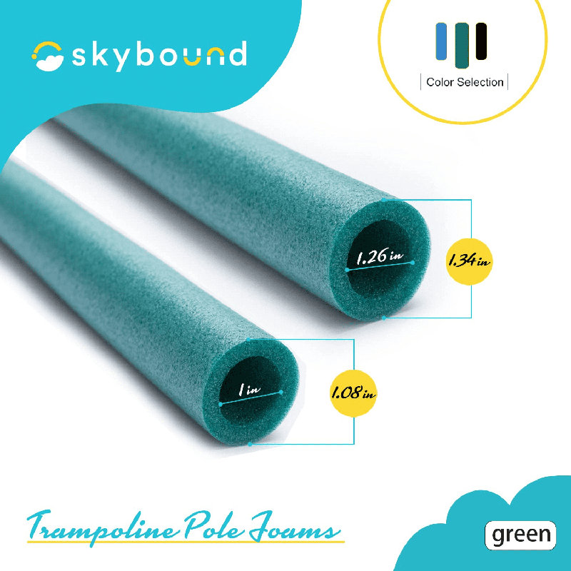 Trampoline de protection contre les intempéries, Vert