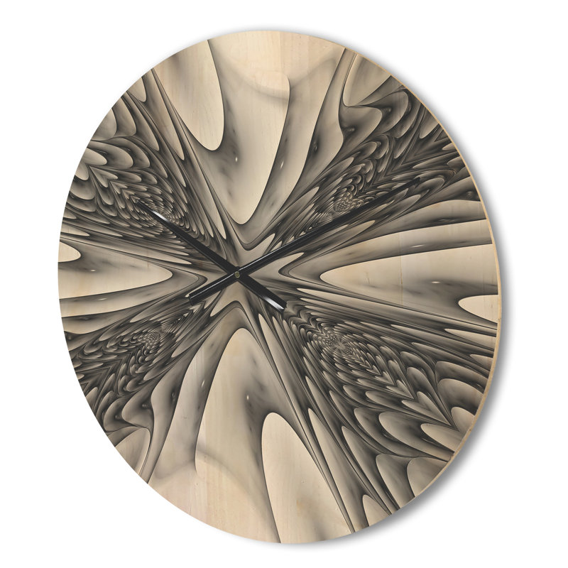 Horloge murale Fractal, Moyen