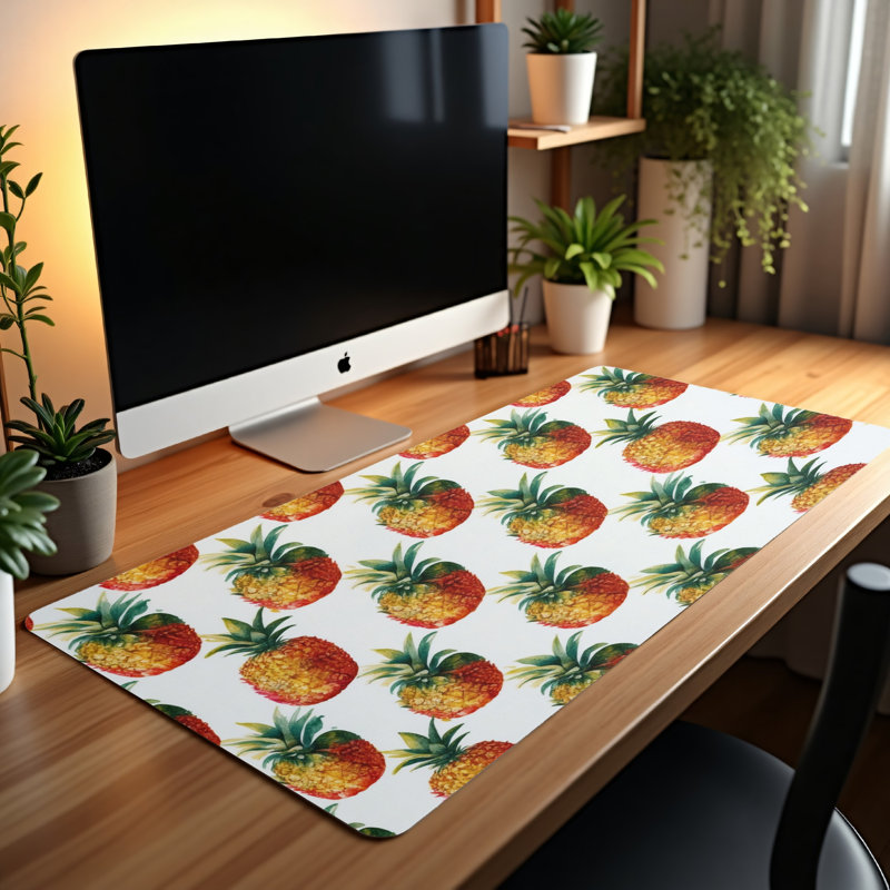 Polyester Desk Pad, 14.4x12.1