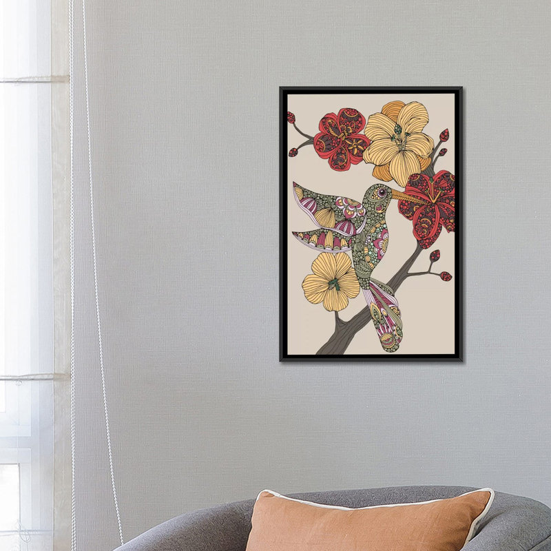 «Lysander» par Valentina Harper - impression sur toile tendue, H 26 po x l 18 po x P 1,5 po, Cadre noir