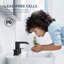 Robinet pour salle de bain à 3 trous et 2 poignées avec ensemble de bonde Waterfall-98114698