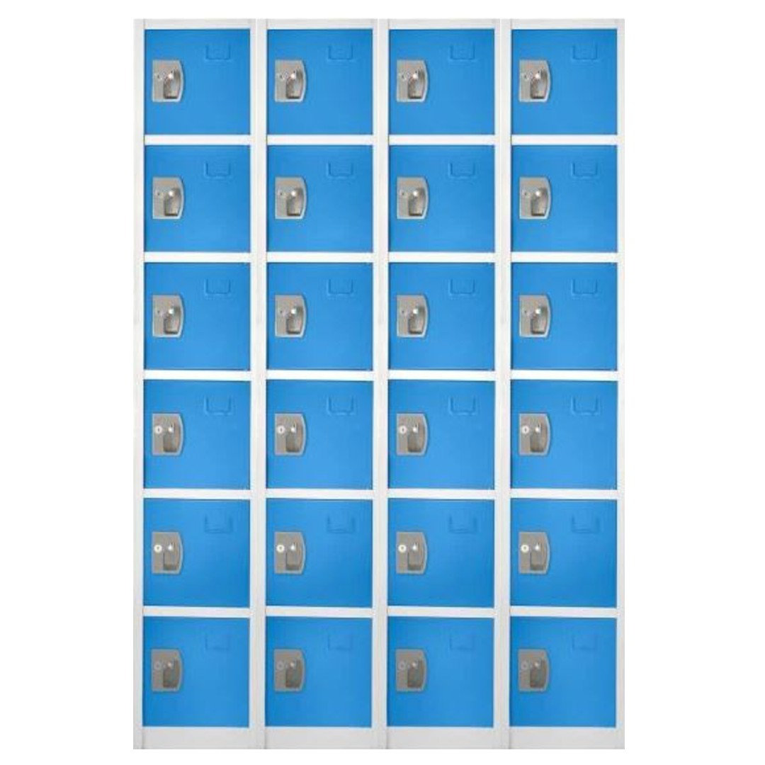 6 - Section 12" Wide Storage Locker (Set of 4) AdirOffice Color: Blue