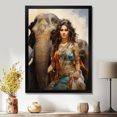 Yakub, art indien, royauté du Rajasthan - reproduction sur toile