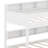 Bunk Bed Frame With Trundle And Storage Shelves, Solid Wood Floor Bunk Bed With Ladders And Guardrails-125124733-125124731