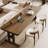 Nut-brown Rectangular Solid Wood writing desk-117619939