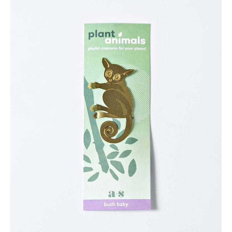 Brass Plant Pals Hanging Animals