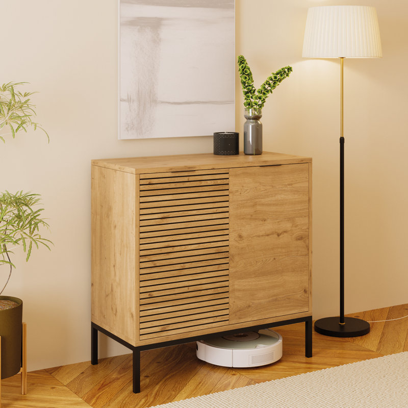 Alya 2 -Door Rectangle Accent Cabinet