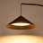 Devin 66 in. Modern LED Arched Standing Floor Lamp With Cone Shaped Metal Shade