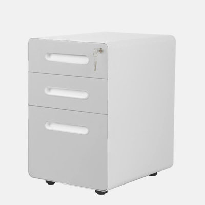 3-Drawer Vertical Filing Cabinet by Inbox Zero