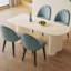 Ensemble de chaises de salle à manger modernes, chaises de cuisine et de salle à manger de style Mid-Century-690660145
