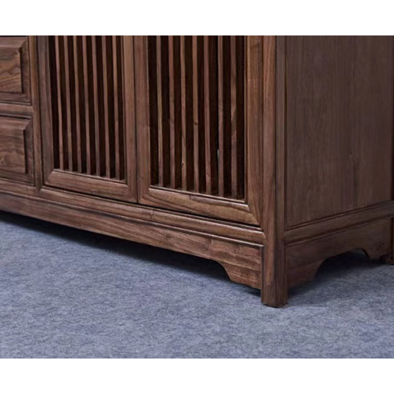 Buffet décoratif Elm, Brun foncé