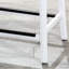 Tabouret de bar de 30 po, blanc avec cuir noir, fabriqué pour une utilisation durable dans la cuisine et le siège en cuir, élégant ou de bar confortable, structure en bois franc robuste-1497668298-1497668292-1497668300