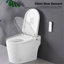 Smart Toilet Bidet Combo With Foot Sensor Open Cover/Seat