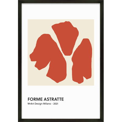 Desma "Forme Astratte Red" Print