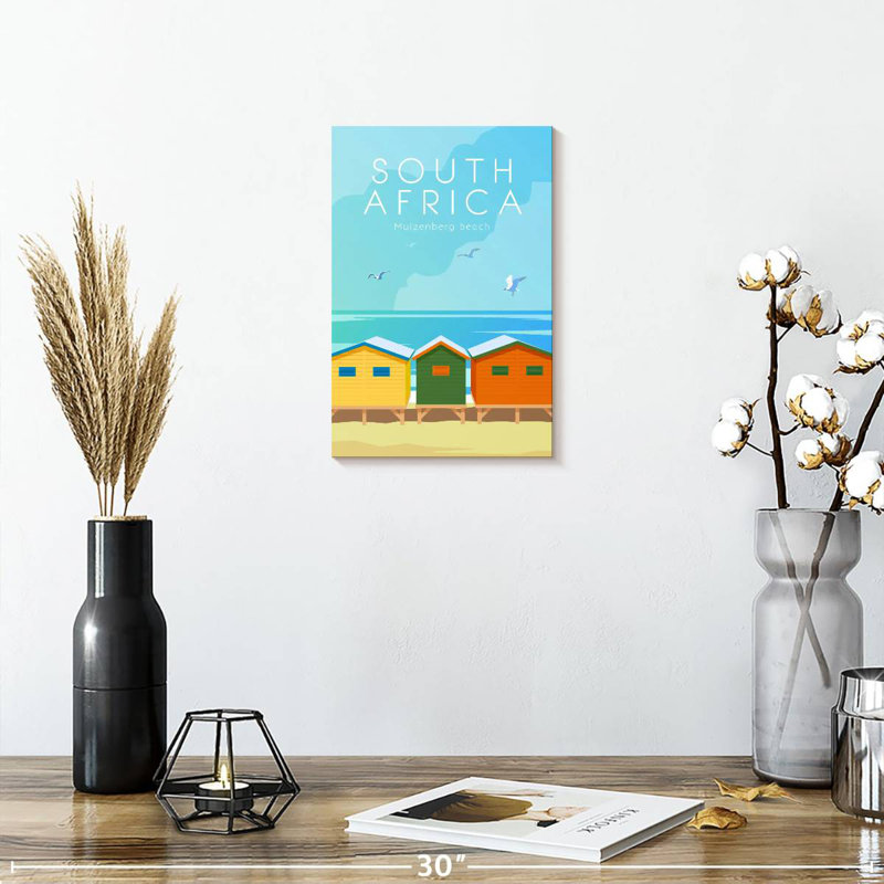 Affiche Aime Muizenberg Beach, H 12 po x l 8 po