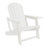 Outdoor Poly Adirondack Chair With Side Table-118433314