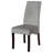 Pedestal Dining Set in Gray and Black-94365244-121469150