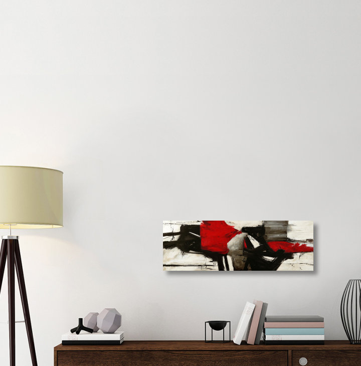 " Red Profile " Print