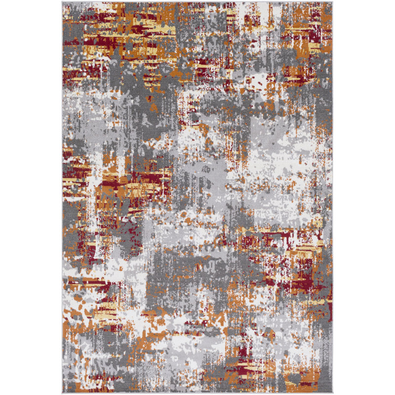 Kamalu Abstract Indoor Rug, Rectangle 5'3" x 7'6"