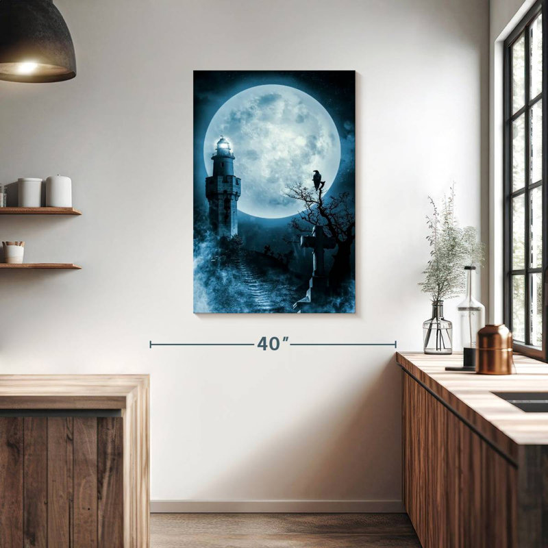 Kelan Halloween Castle, 39" H x 26" W